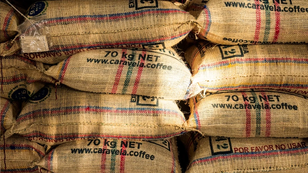 Sacos de café Foto: Caravela Coffee