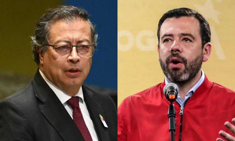 Petro - Galán Foto: AFP