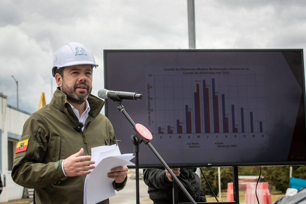 El alcalde de Bogotá, Carlos Fernando Galán Foto: @Bogota