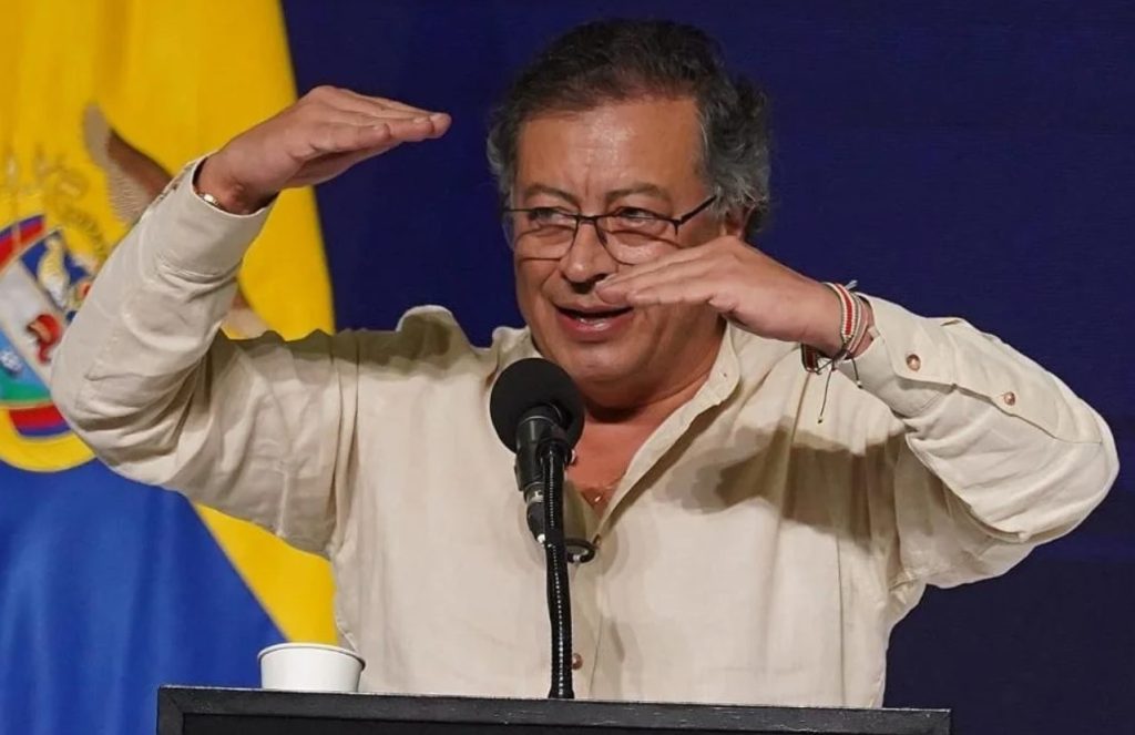 el presidente colombiano Gustavo Petro