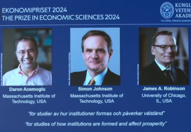 Turquía, Reino Unido y EE.UU. comparten Premio Nobel de Economía 2024
