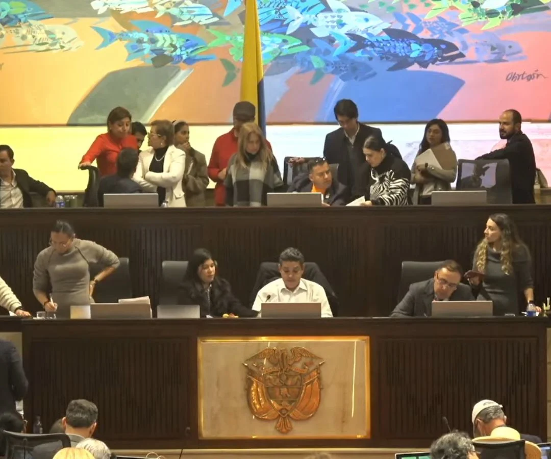 Plenaria Cámara de Representantes en votación de la reforma laboral Foto: Cámara de Representantes