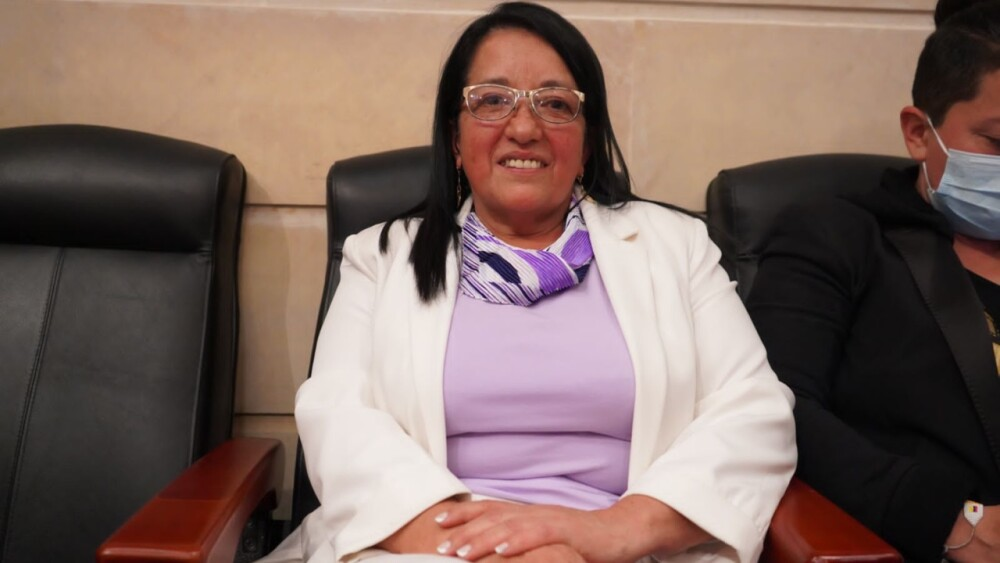 Alba Lucía Velásquez, magistrada del Consejo Nacional Electoral (CNE)