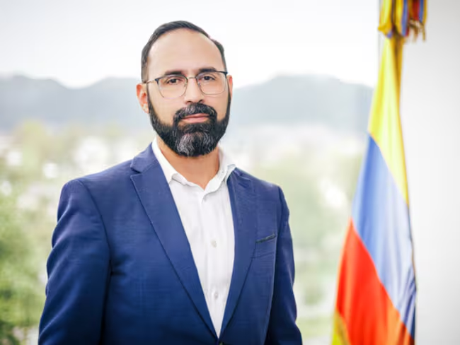 Andrés Camacho, ministro de Minas. Foto: Ministerio de Minas y Energías