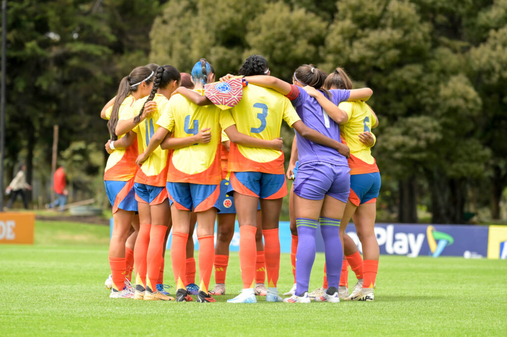 Selección Colombia que asistirá al Mundial Femenino Sub-17 en República Dominicana Foto: FCF