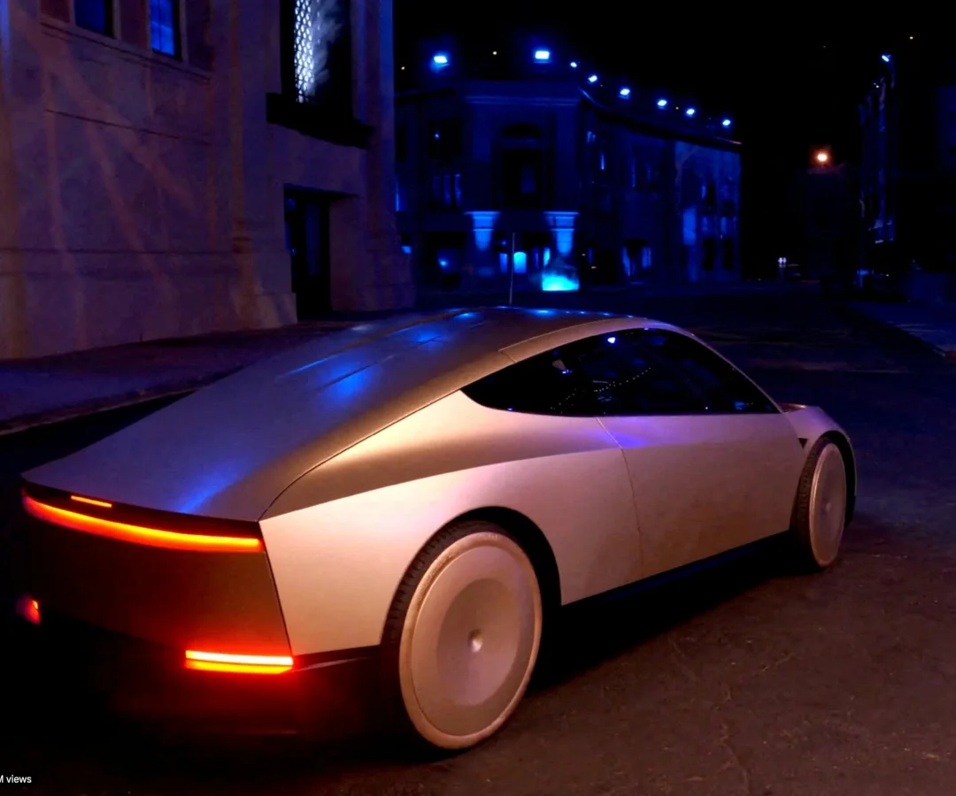 Cybercab, nuevo vehículo de Tesla Foto: Reuters