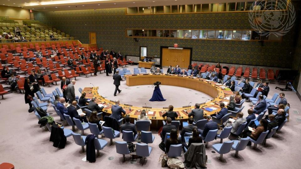 9 de febrero de 2023 – El Consejo escucha el 16º informe del Secretario General sobre la amenaza que plantea el EIIL (Dáesh) para la paz y la seguridad internacionales Foto ONU/Eskinder Debebe