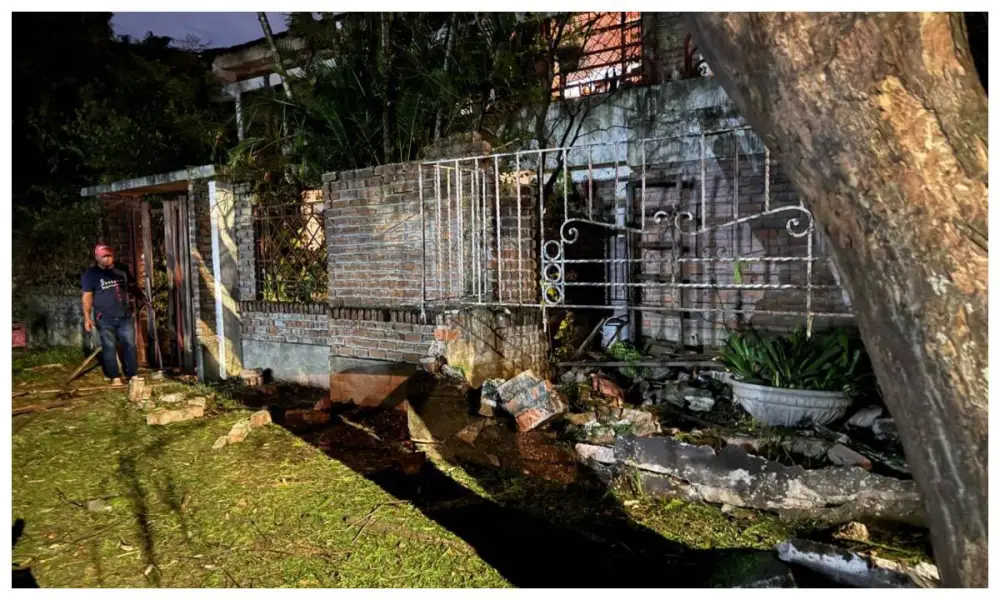 Ataque en Jamundi Foto: Foto: @FelipRamirez