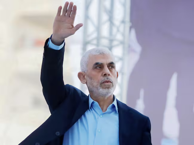 Líder de Hamás, Yahya Sinwar. I Foto: Yousef Masoud/SOPA Images/LightRocket via Getty Images. / SOPA Images