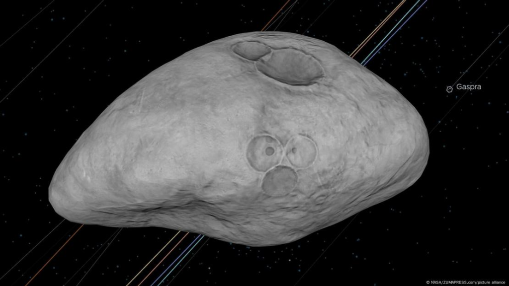 Este asteroide fue detectado en 2023 y, según cálculos de la NASA, podría impactar la Tierra exactamente el 14 de febrero de 2046. Los cálculos aún no son concluyentes. Foto: NASA/ZUMAPRESS.com/picture alliance