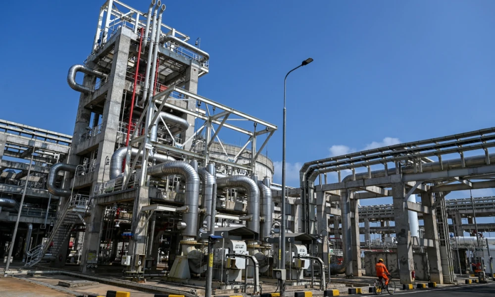 Gas natural en el Caribe.Foto: AFP.