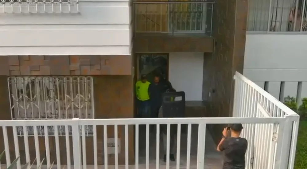 Captura de alias 'Lápiz'.Foto: Policía Antioquia.