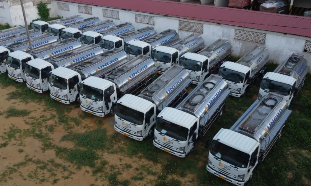 Carrotanques La Guajira UNGRDFoto: UNGRD