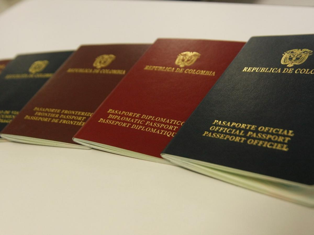 Pasaporte colombiano Foto: Radio Nacional de Colombia