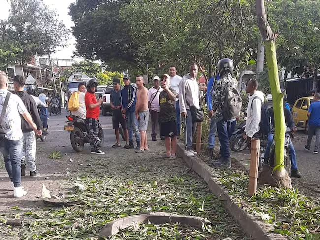 Motobomba en Jamundí Foto: caracol radio