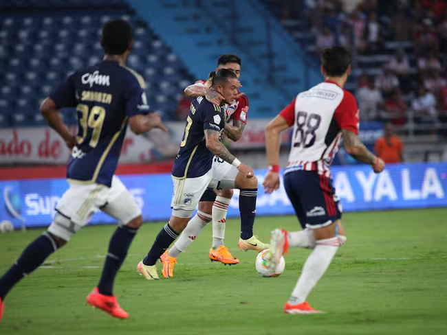 Duelo de Liga entre Junior y Millonarios / Colprensa