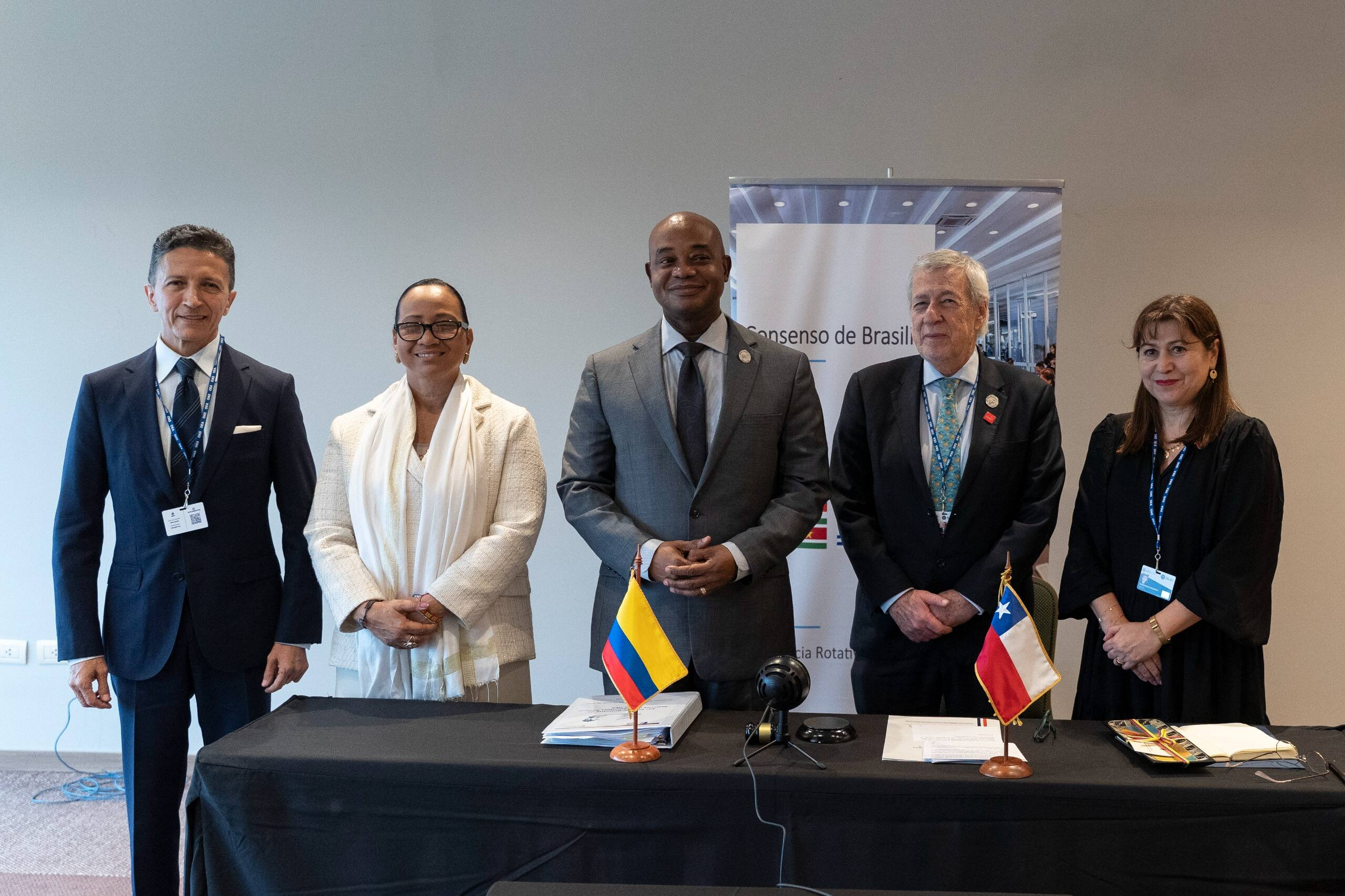 Consenso de Brasilia. Foto: Cancillería