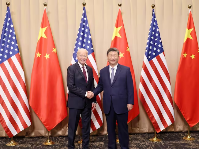 Joe Biden y Xi Jinping | Foto: EFE / @ChineseEmbinUS