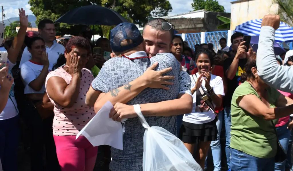 60 presos políticos fueron excarcelados el pasado fin de semana en Venezuela