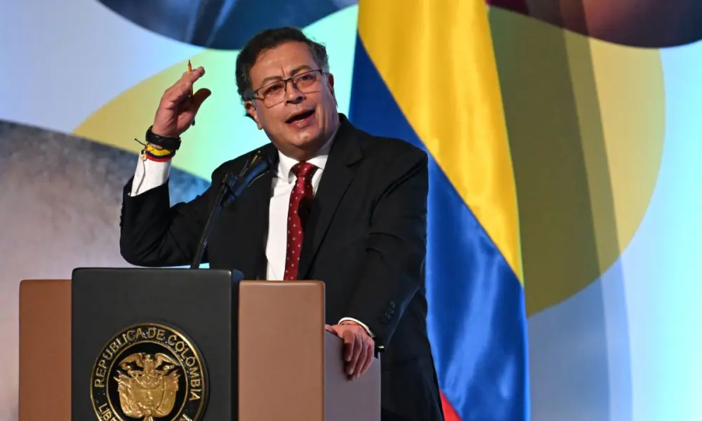 Presidente Gustavo Petro. Foto: AFP