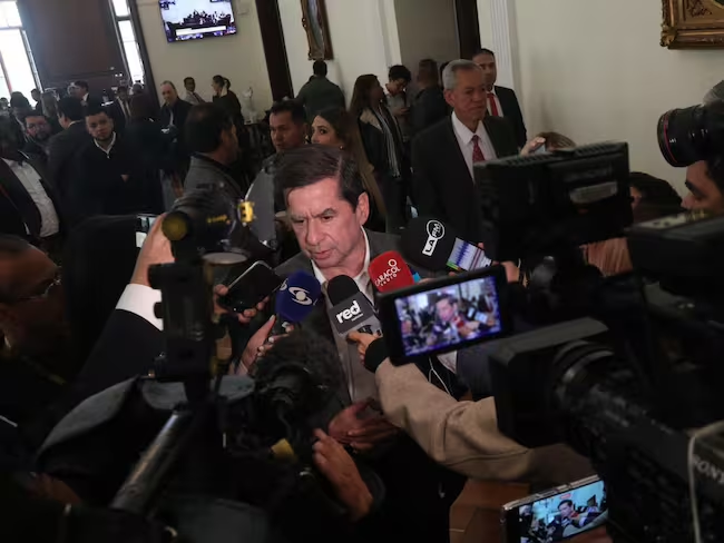 El ministro del Interior, Juan Fernando Cristo Foto: W RADIO