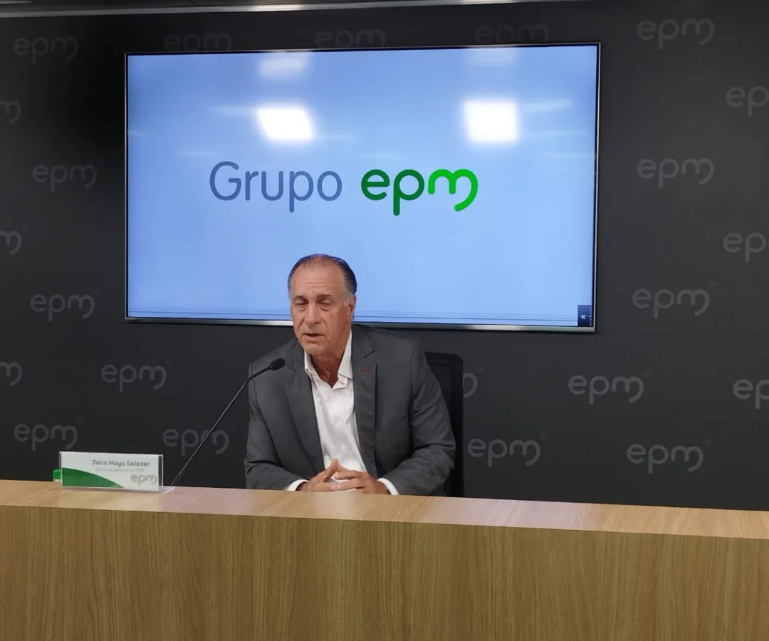 John Maya Salazar, gerente general de EPM Foto: Juan Quiceno / LR