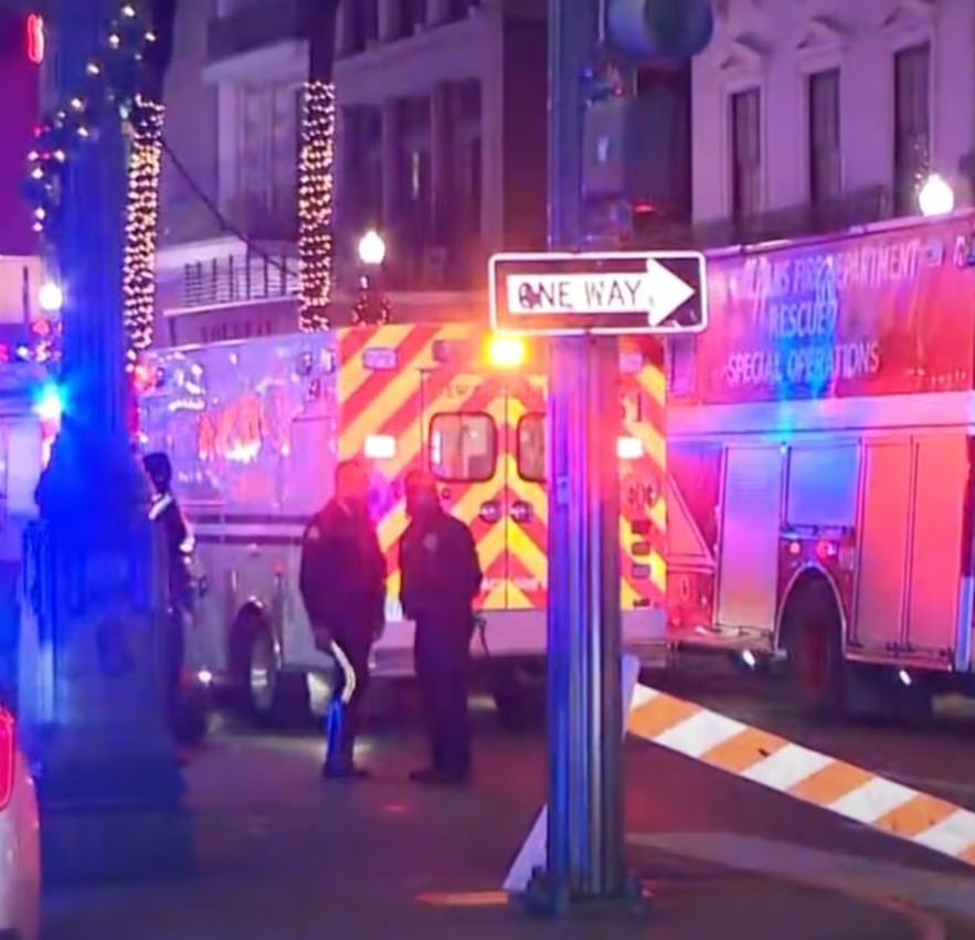 Tragedia en Nueva Orleans: 10 muertos y más de 25 heridos en ataque con vehículo