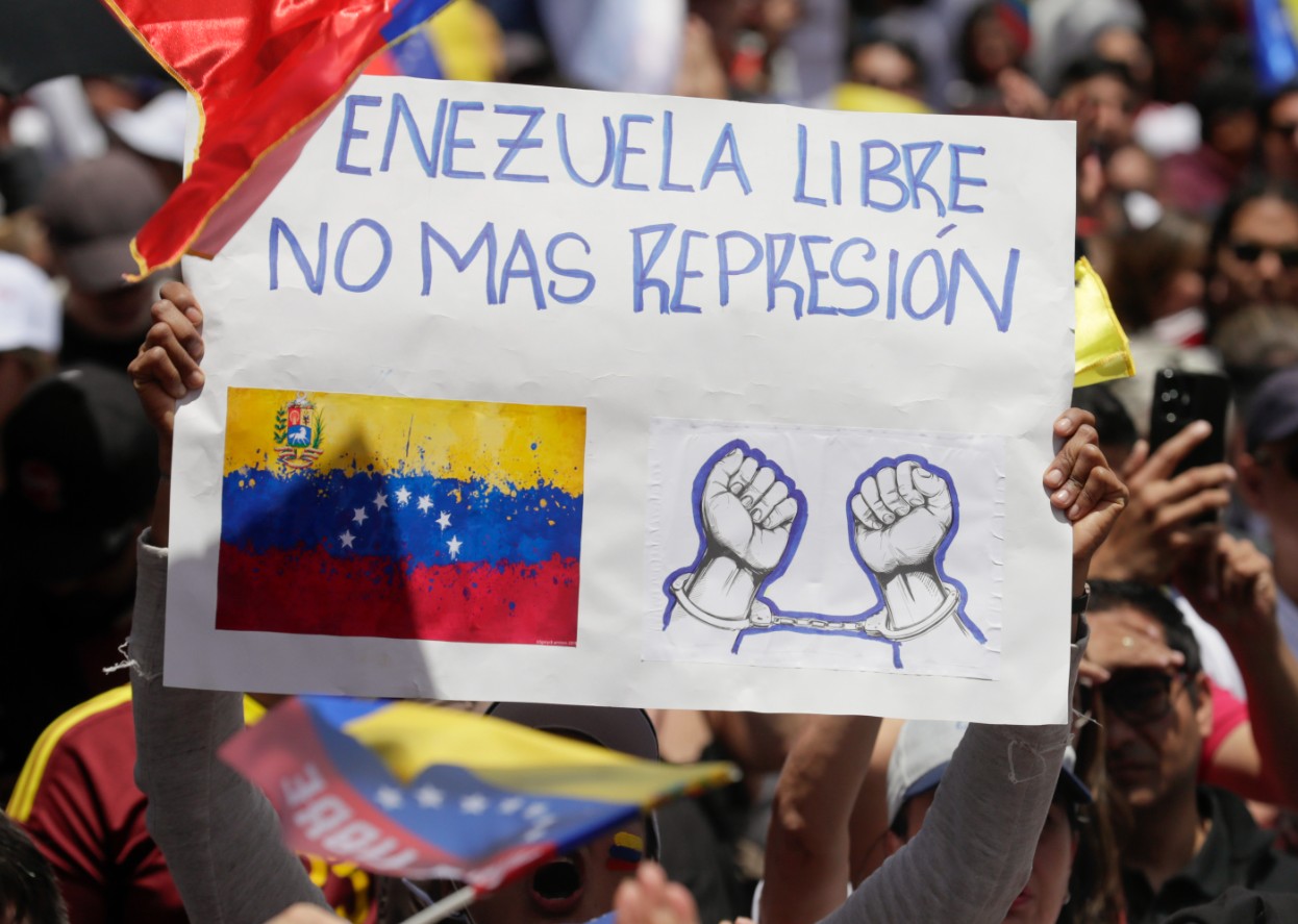 Cifra récord de presos políticos acentúa crisis derechos humanos en Venezuela