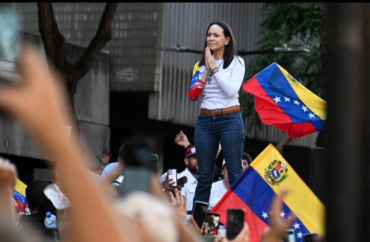 María Corina Machado fue secuestrada por el régimen venezolano