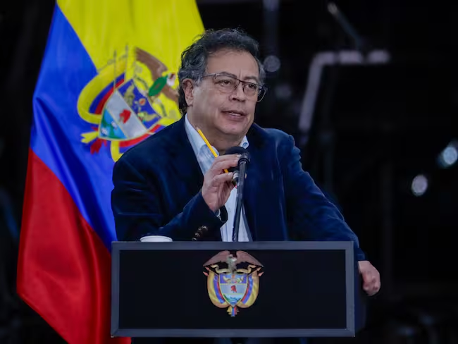 El presidente Gustavo Petro. EFE / Carlos Ortega / Carlos Ortega (EFE)