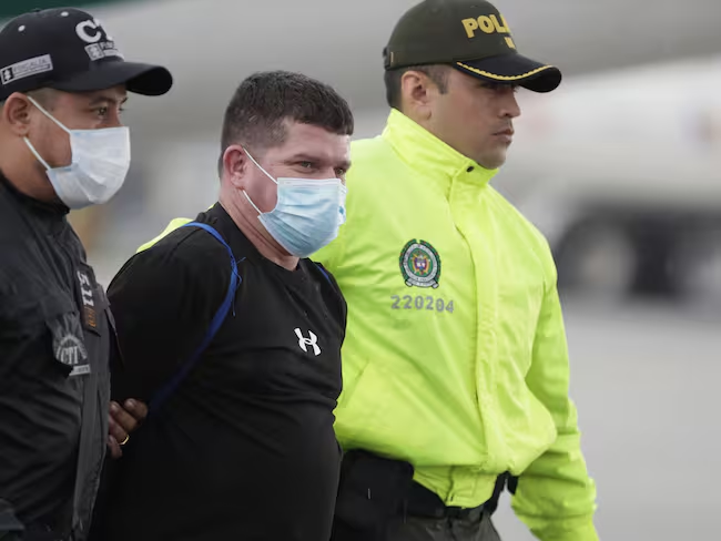 Fotografía de archivo del 8 de junio de 2022 de Francisco Luis Correa Galeano (c). EFE / Carlos Ortega / Carlos Ortega (EFE)