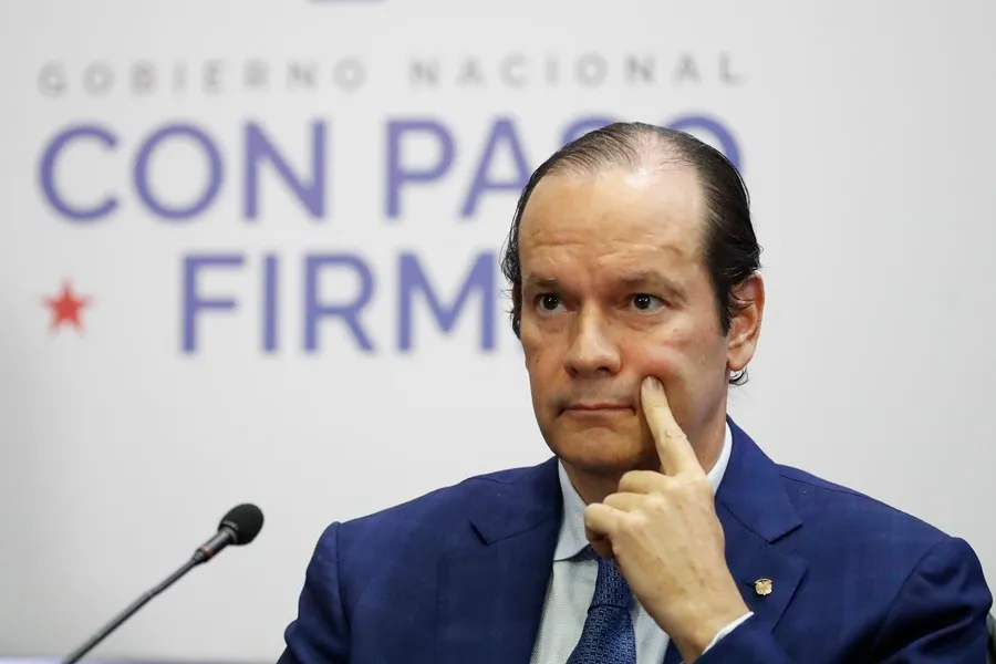 Ministro de Relaciones Exteriores de Panamá, Javier Martínez-Acha Vásquez Foto: EFE