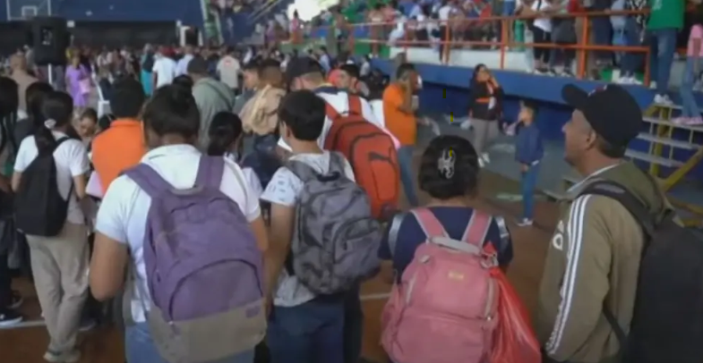 Desplazamientos por guerra en el Catatumbo Foto: Noticias Caracol