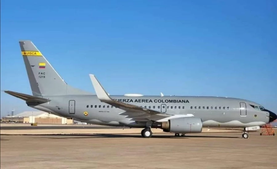 Avión fuerza aérea colombiana Foto: google
