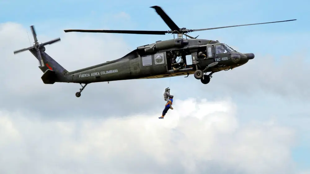 Helicóptero Black Hawk Foto: AFP