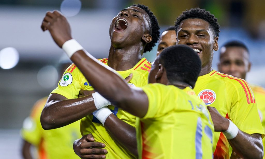 Colombia goleó 4-0 a Paraguay en el Sudamericano Sub-20 con un brillante Neiser Villarreal