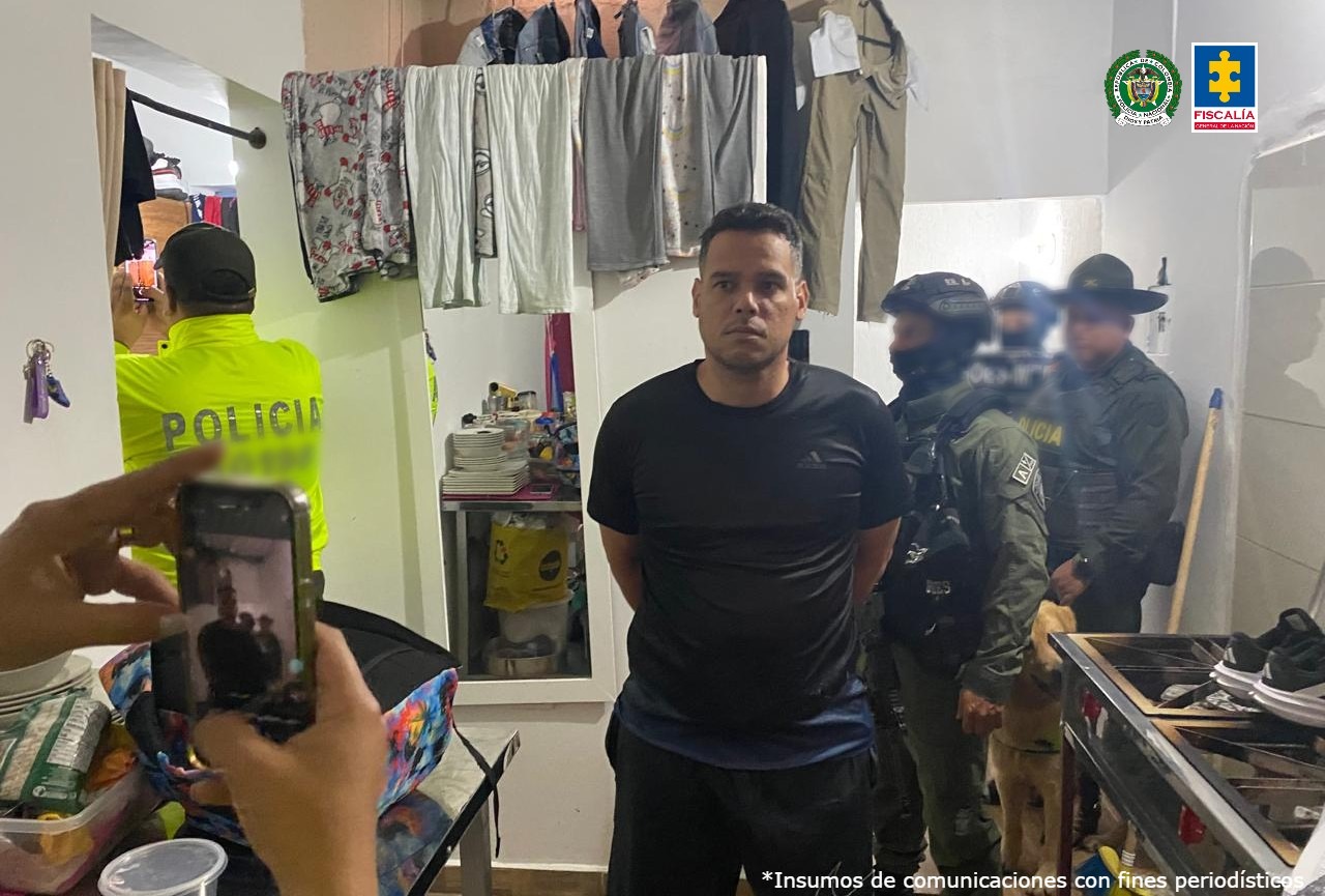 Derwin Isaías Chávez Mora, alias 'Isaías' Foto: fiscalía