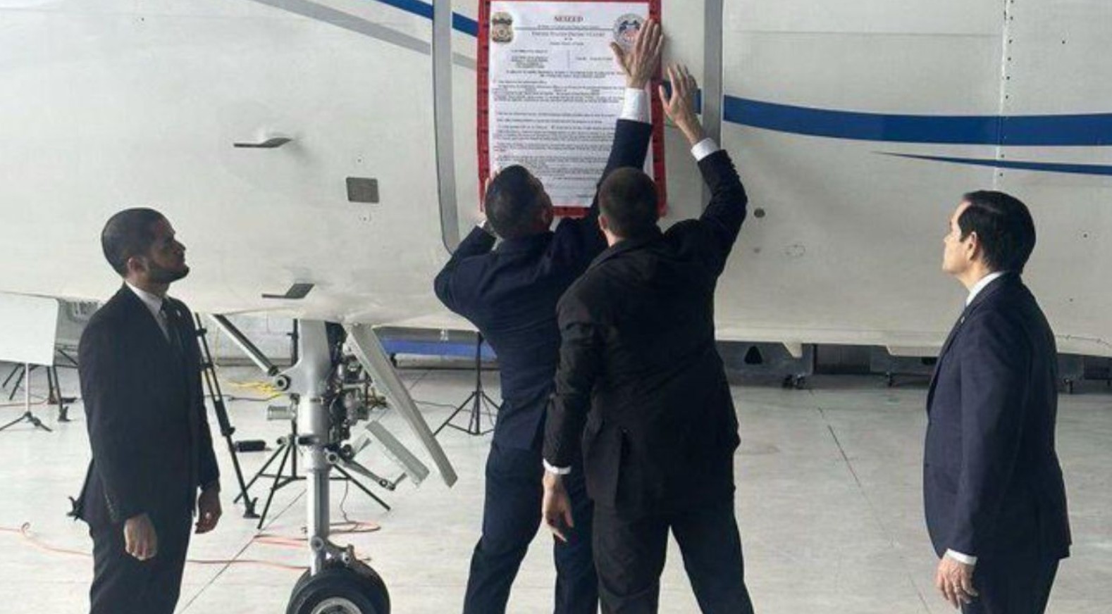 Estados Unidos confiscó segundo avión vinculado al régimen de Maduro en seis meses