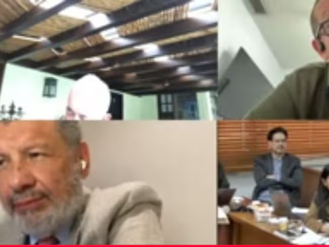 Juan Carlos Sierra Ramírez, alias ‘Tuso’ testificando en juicio Foto: captura de pantalla.