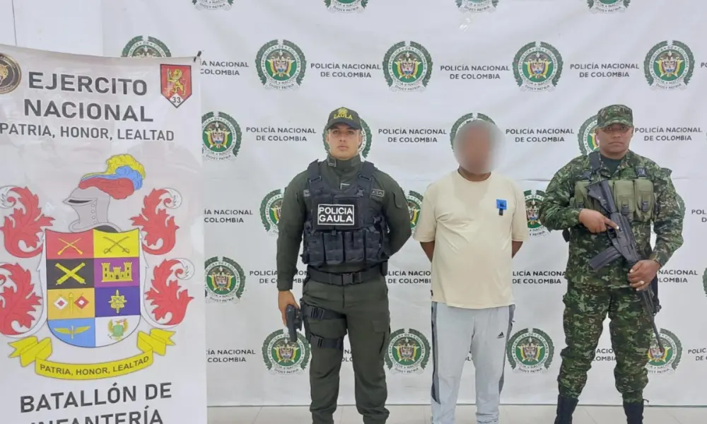 Alias Morocho, presunto cabecilla financiero del Clan del Golfo en Córdoba.Suministrada.