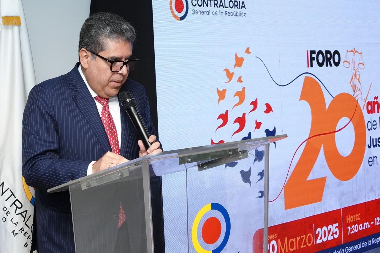 El Contralor General de la República, Carlos Hernán Rodríguez Becerra Foto: contraloría