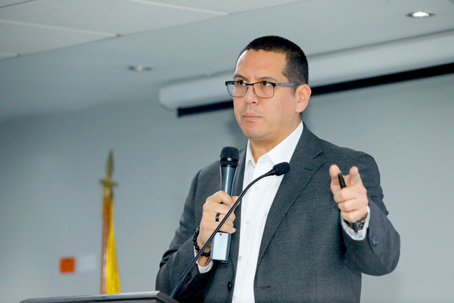 Superintendente Nacional de Salud Giovanny Rubiano García Foto: diario la libertad