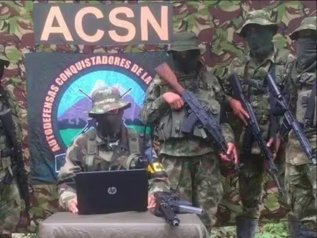 Autodefensas Conquistadoras de la Sierra Foto: caracol radio