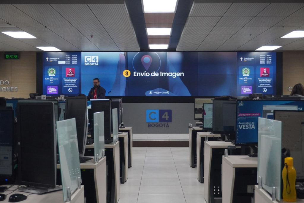 Línea de Emergencias 123 Foto: alcaldía de Bogotá