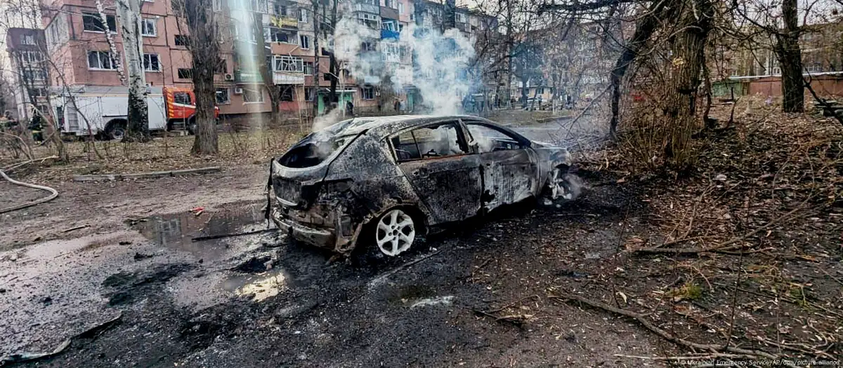 Ataque en Krivói Rog Foto: Ukrainian Emergency Service/AP/dpa/picture-alliance