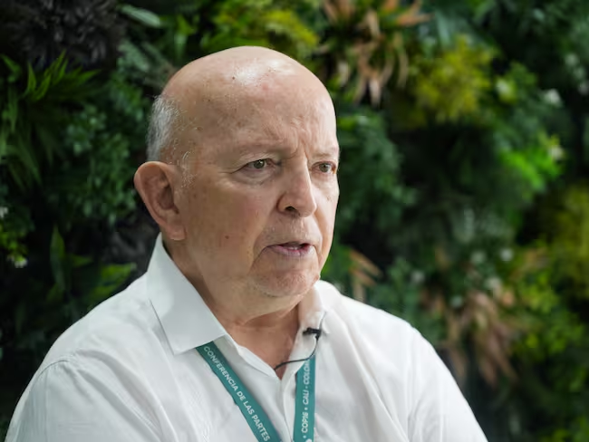 Comisionado de Paz, Otty Patiño Foto: EFE/ Ernesto Guzmán / Ernesto Guzmán (EFE)