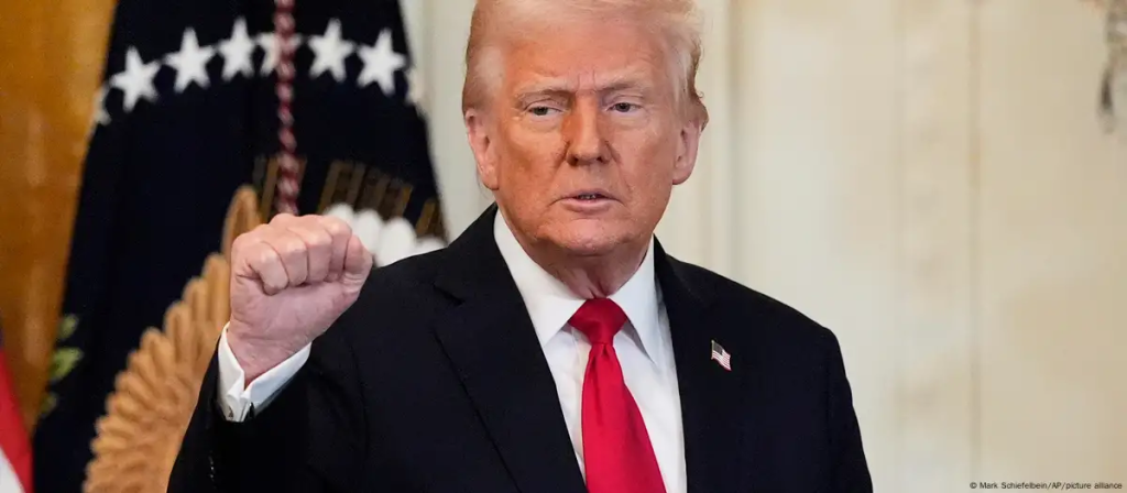 Donald Trump. Foto: Mark Schiefelbein/AP/picture alliance