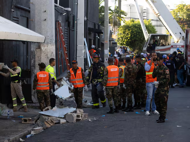 Discoteca Jet Set en Santo Domingo. FOTO: EFE/Orlando Barría / Orlando Barría (EFE)