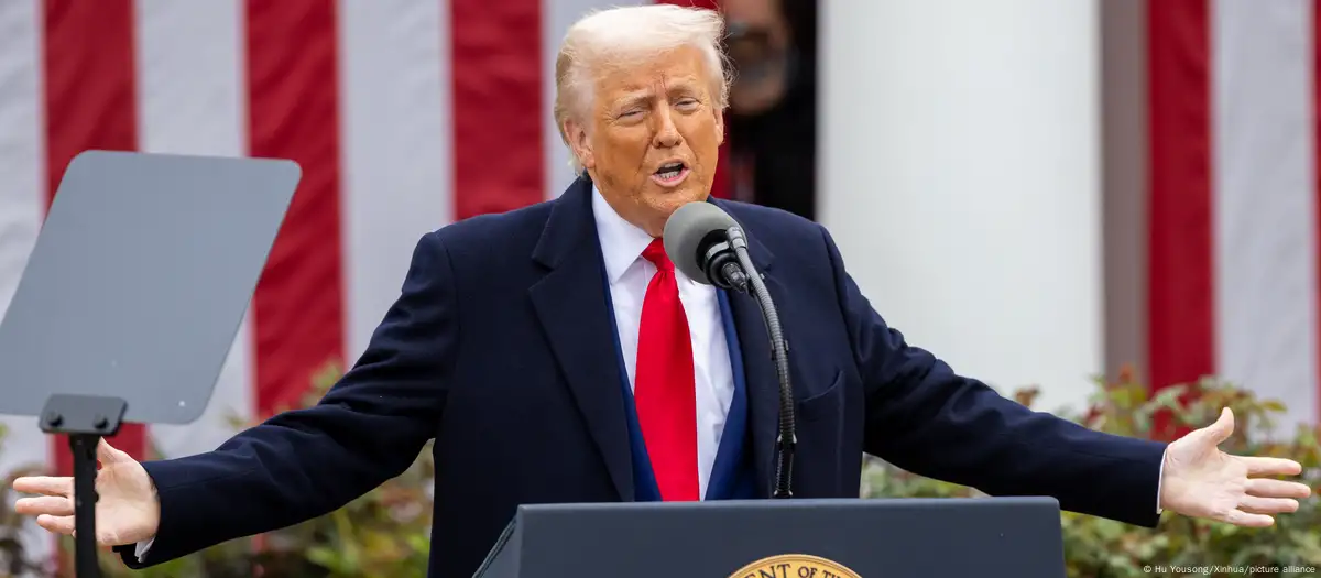 Donald Trump, presidente de Estados Unidos. Foto: (Imagen de archivo 02.04.2025) Hu Yousong/Xinhua/picture alliance