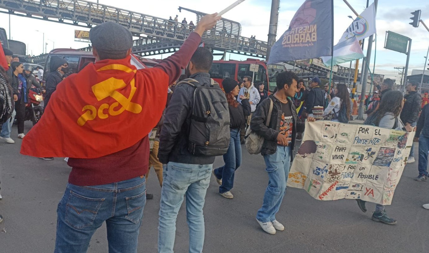 Violencia y desmanes marcaron jornada de movilizaciones del 28 de mayo en Bogotá